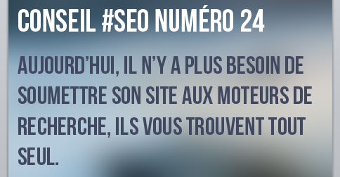 Il n'y a plus besoin de soumettre son site manuellement