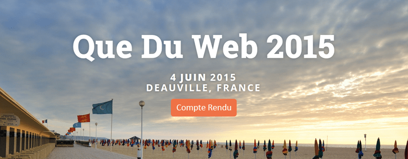 Affiche que du web 2015