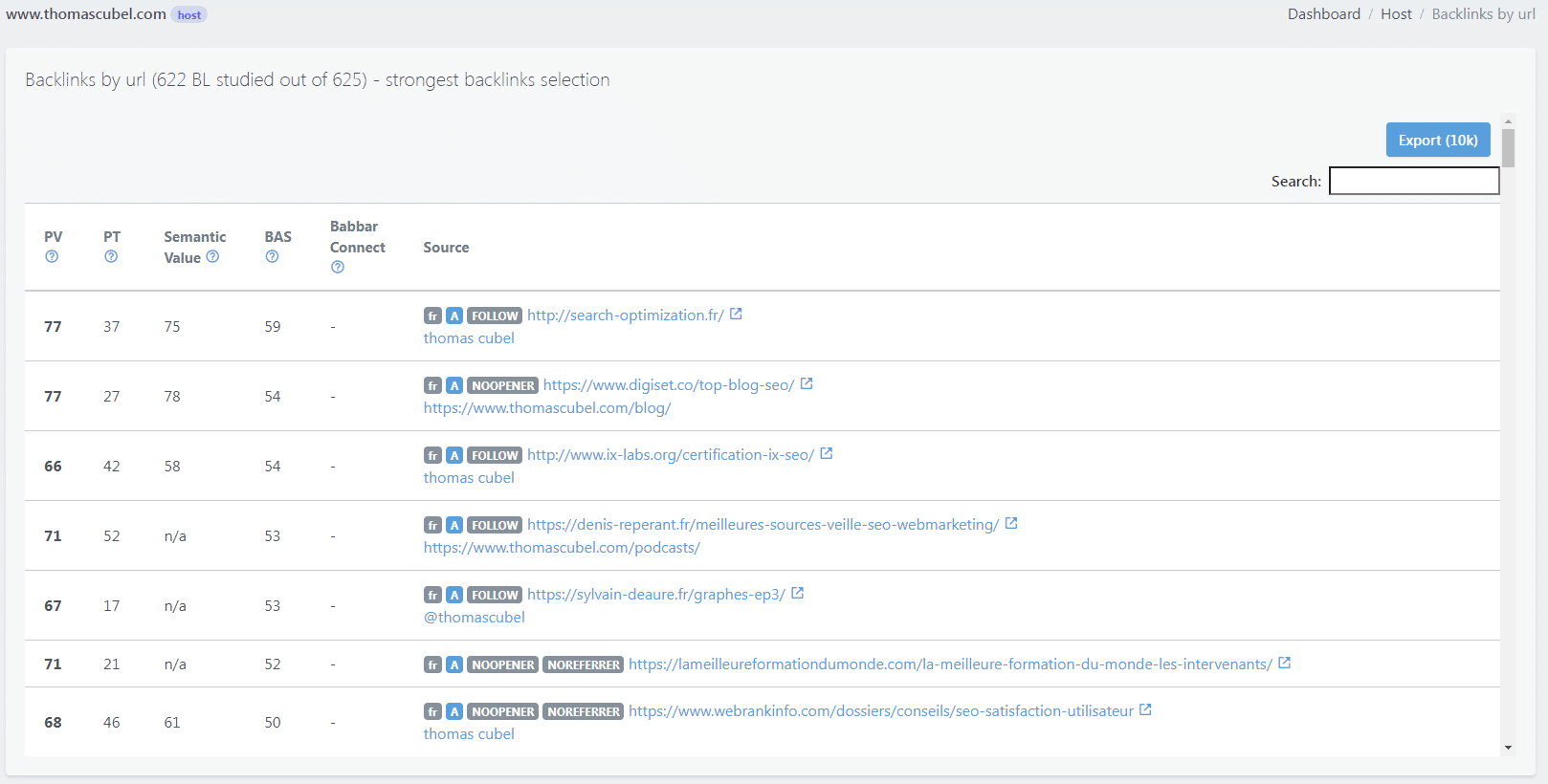backlinks babbar