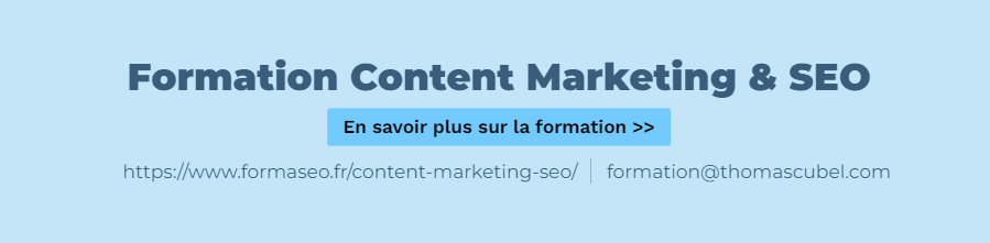 en savoir plus sur la formation content marketing & seo